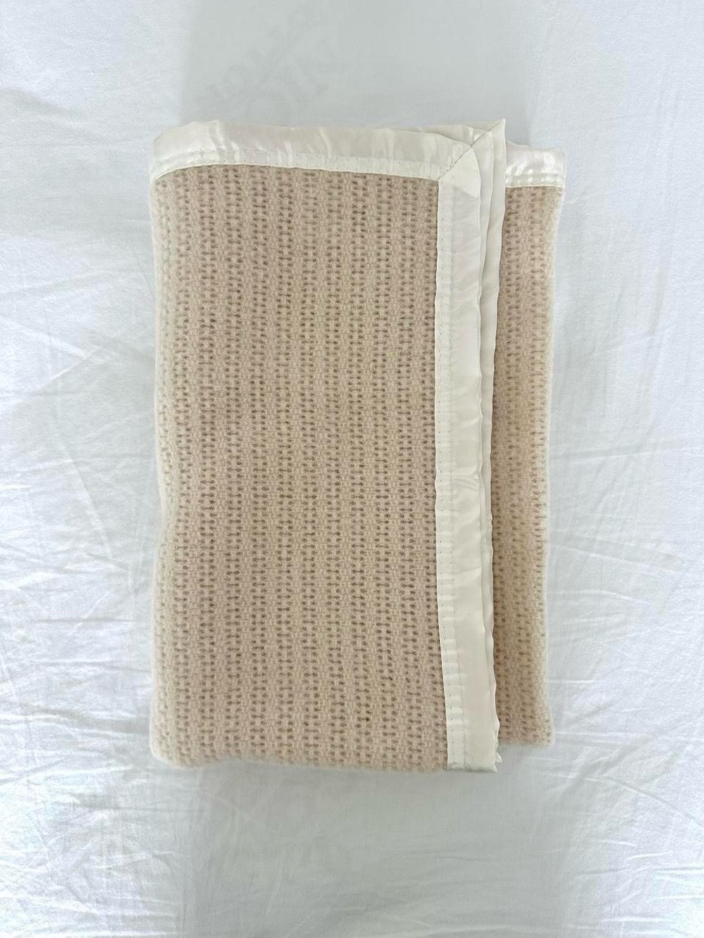 100% Wool Baby Blanket